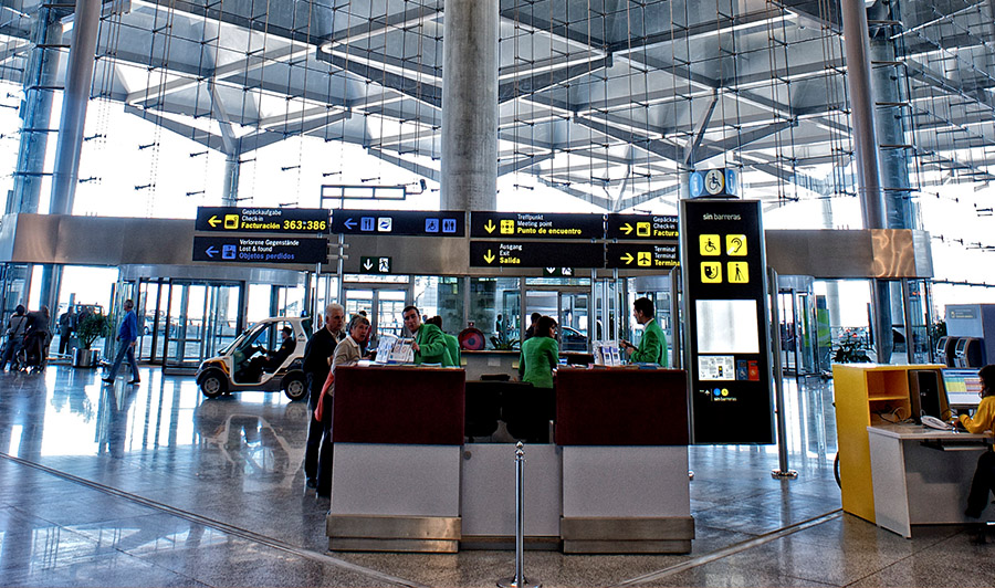 5 minutter fra lufthavnen